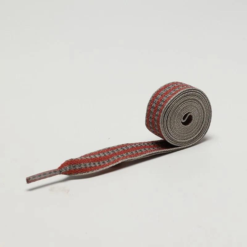 Width 1.5cm Creativity Stripes Red Green Shoelaces Trend Sport Casual DE Tr