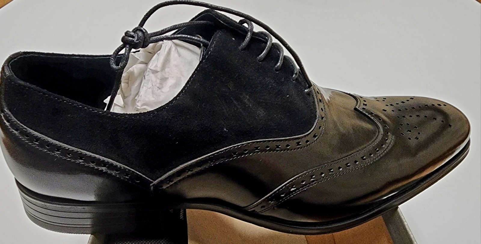 Stacy Adams Stanbury Black Oxford Dress Shoes US 11.5 M