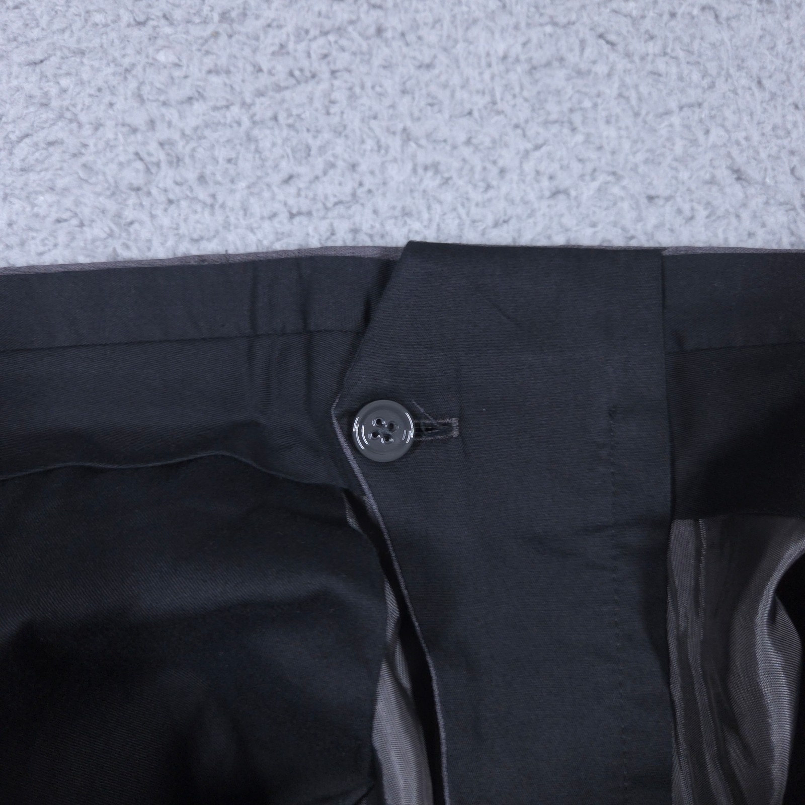 Ralph Lauren Black Label Pants Mens 32 (Fits 33×34) Charcoal Wool Trousers Italy