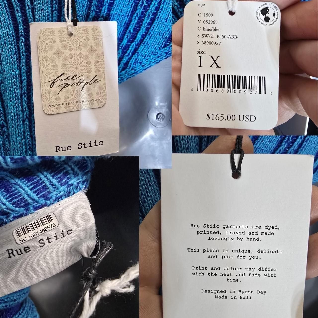 Rue Stiic for Free People Rib Knit Open Back Maxi Dress
