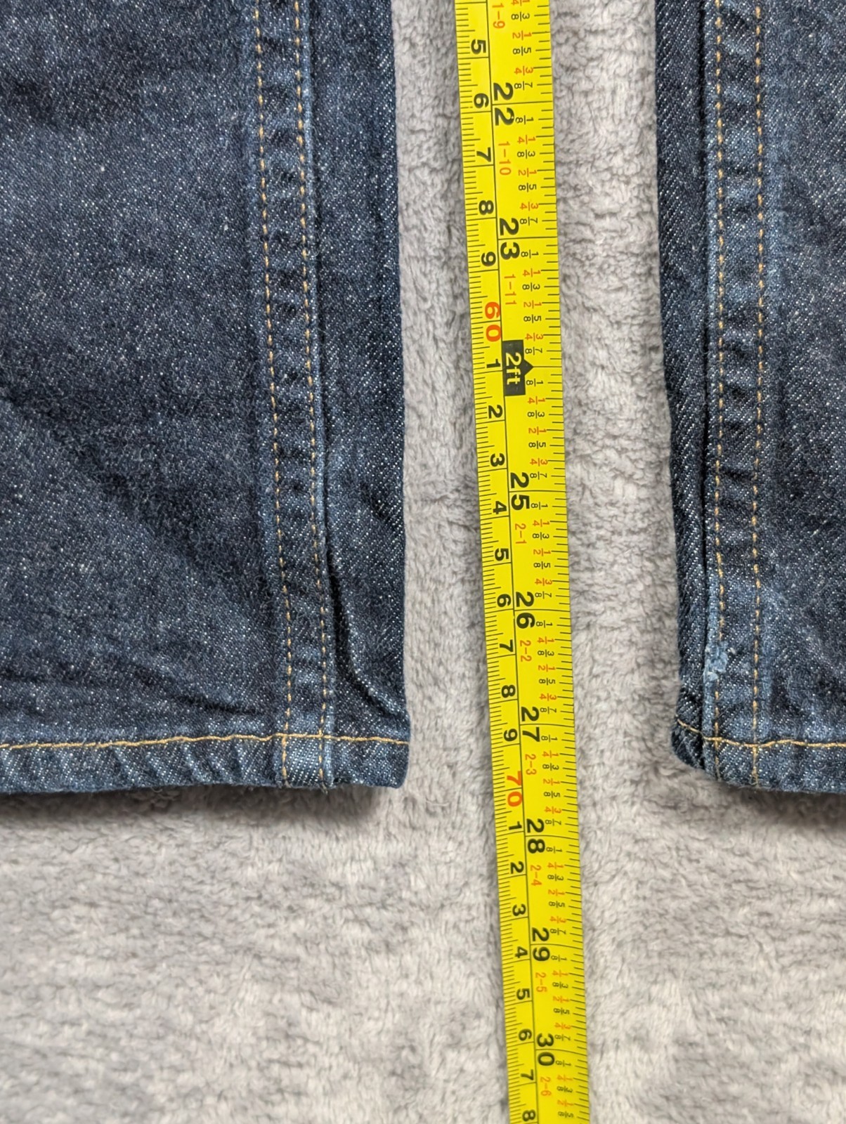 Vans V56 Standared Jeans Men 28×16 Dark Wash Straight Leg Skaterboard Y2k Skater