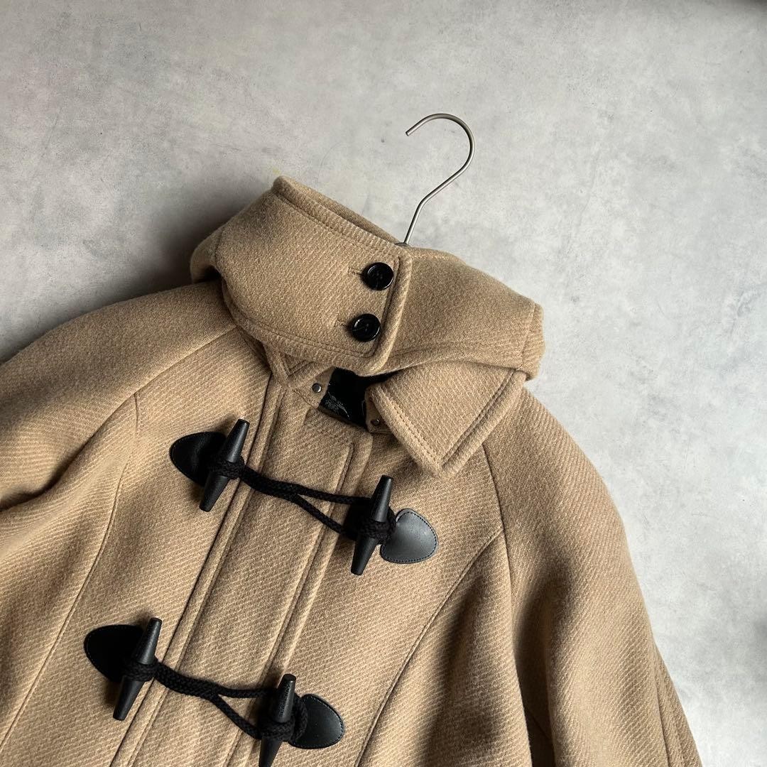 Burberry London Duffle Coat Mega Check Long 2way Toggle