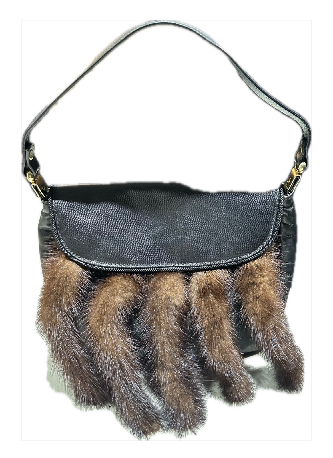 Vintage Prada with Minx Fur