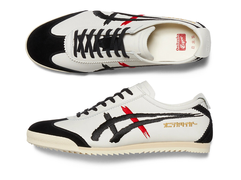 Onitsuka Tiger MEXICO 66 DELUXE NIPPON MADE 1181A119 100 WHITE BLACK