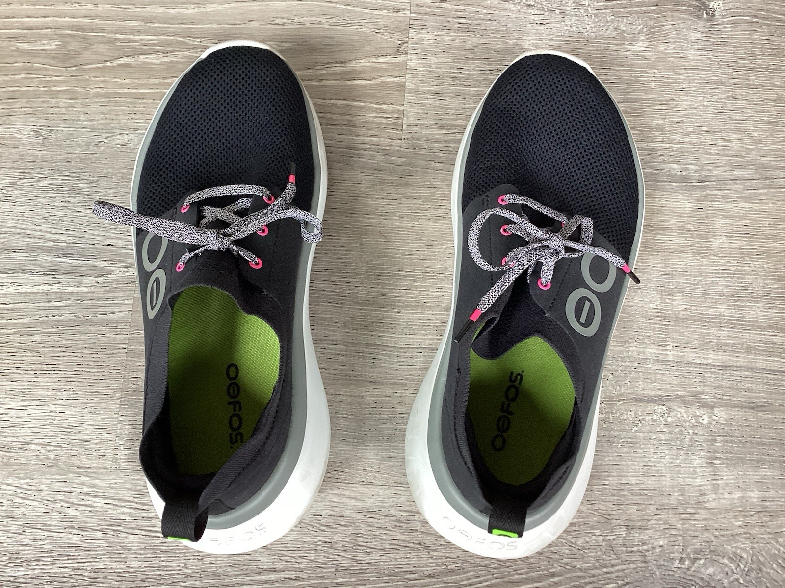Oofos Oomy Stride Running Shoes Sneakers Women’s Size 11 Black 04012024-14