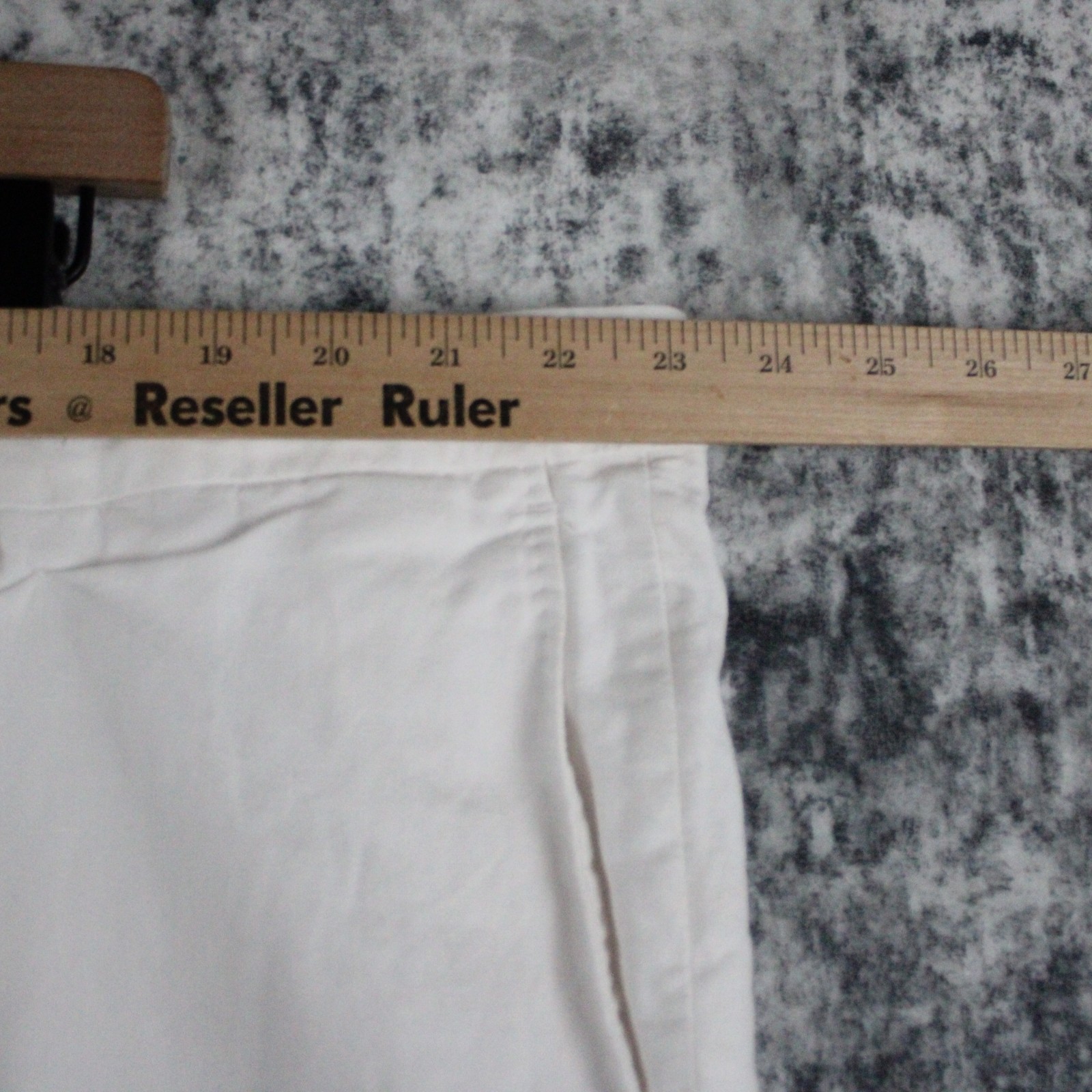 Murano Baird McNutt Linen Pants Mens 46 x 29 Alex Fit White Flat Front Trousers