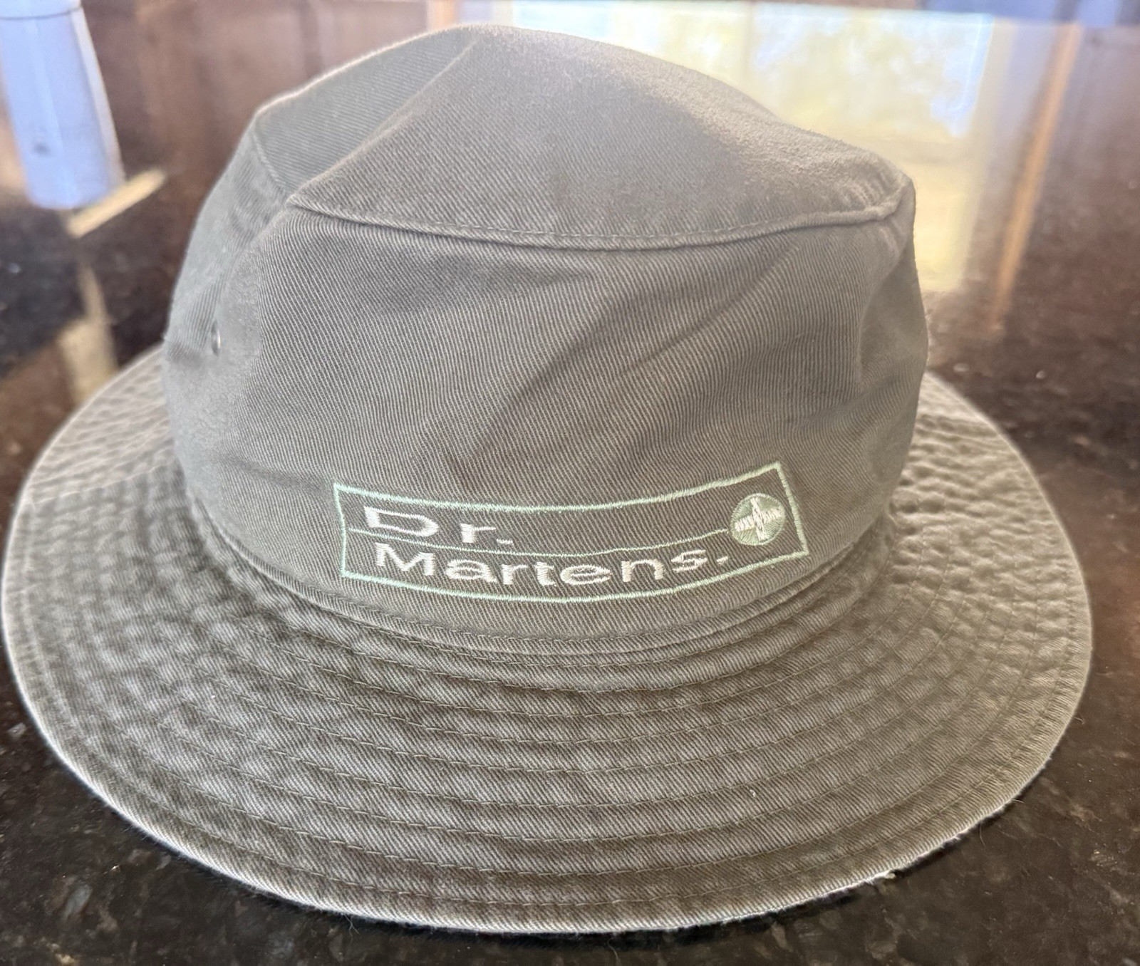 Dr. Martens Green Bucket Hat L/XL Breathable Men’s Solid Casual Travel Outdoor