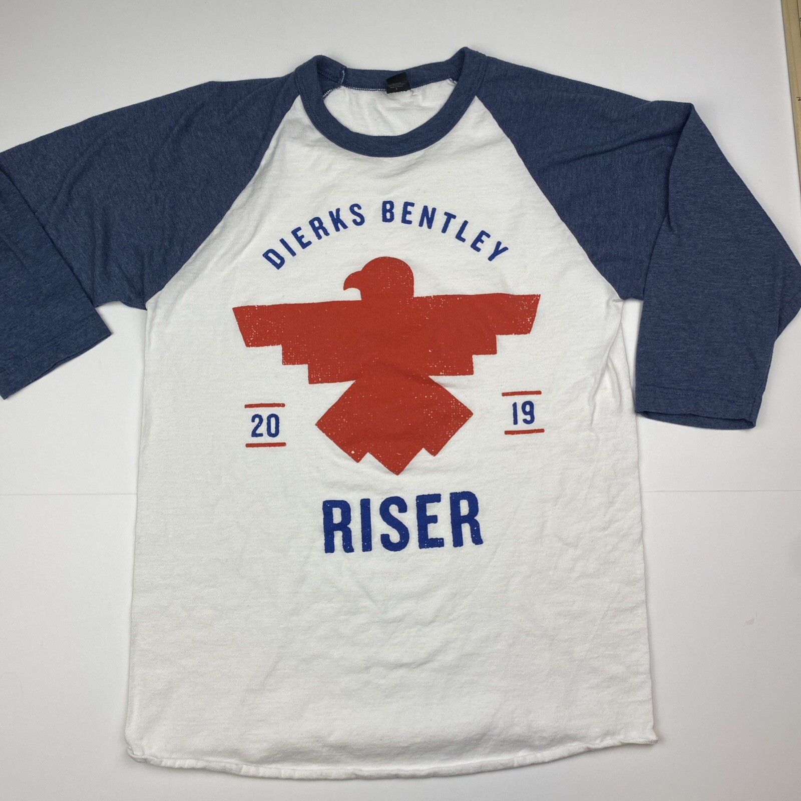 Dierks Bentley Riser Baseball T shirt Size Small