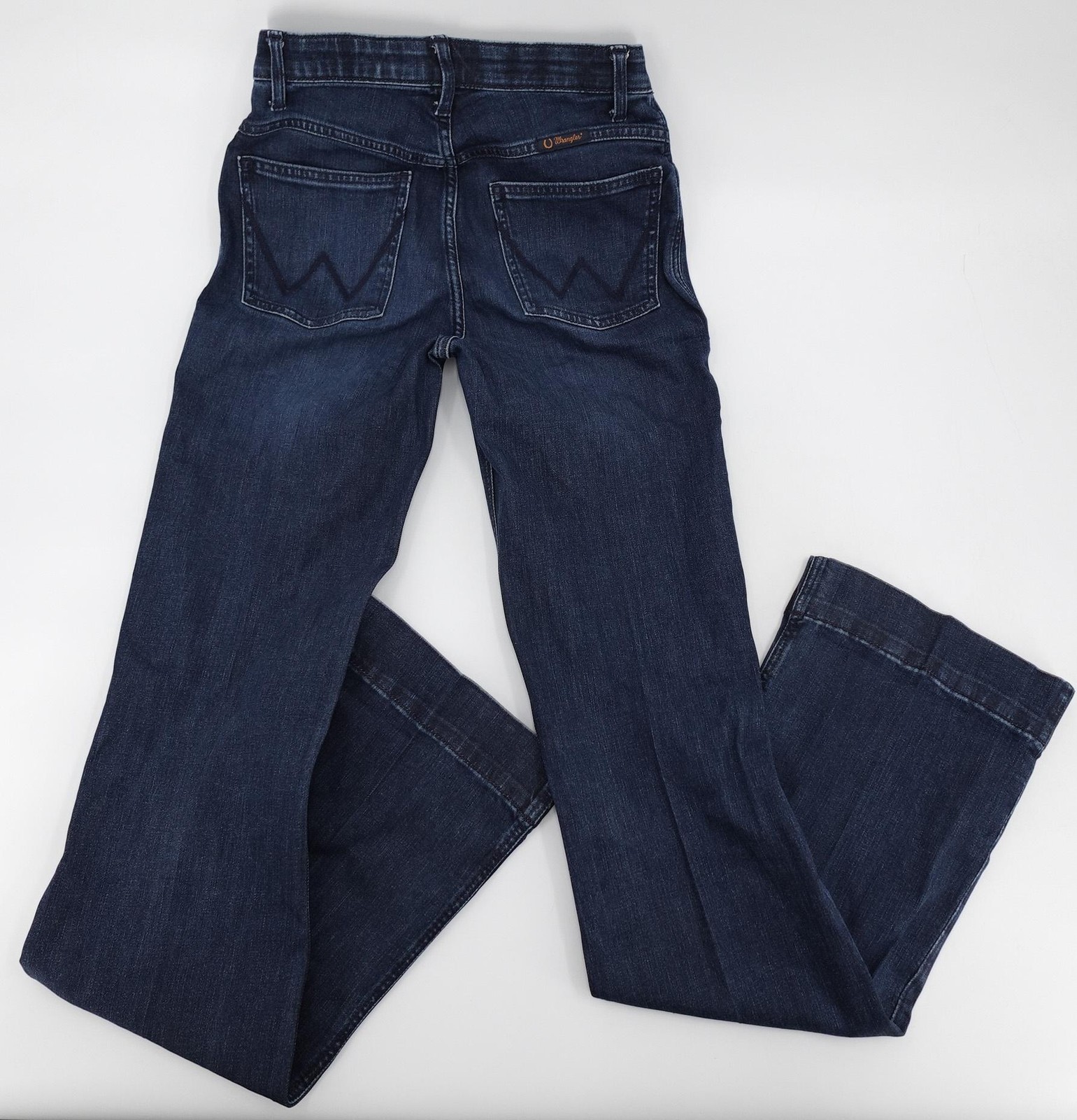 Wrangler Jeans Womens 27 Blue Ultimate Riding Willow Bootcut Stretch Denim
