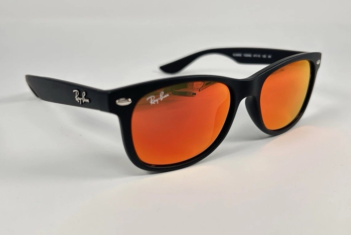 Ray-Ban Jr RJ9052S Black Rubber Matte Sunglasses 7028/6Q 47[]15-3N