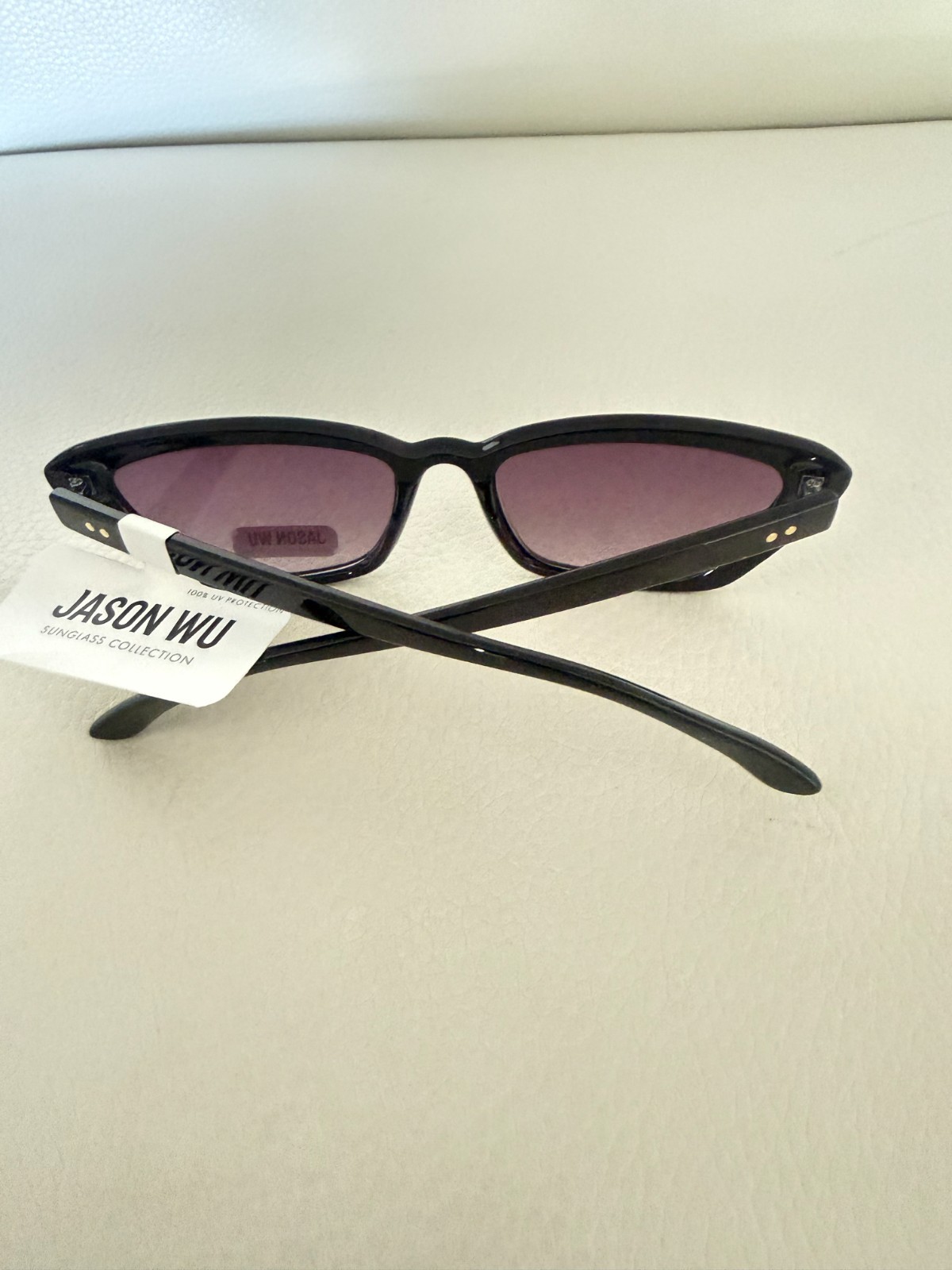 NWT JASON WU BLACK CAT EYE SUNGLASSES 100% UV PROTECTION DESIGNER STYLE EYEWEAR