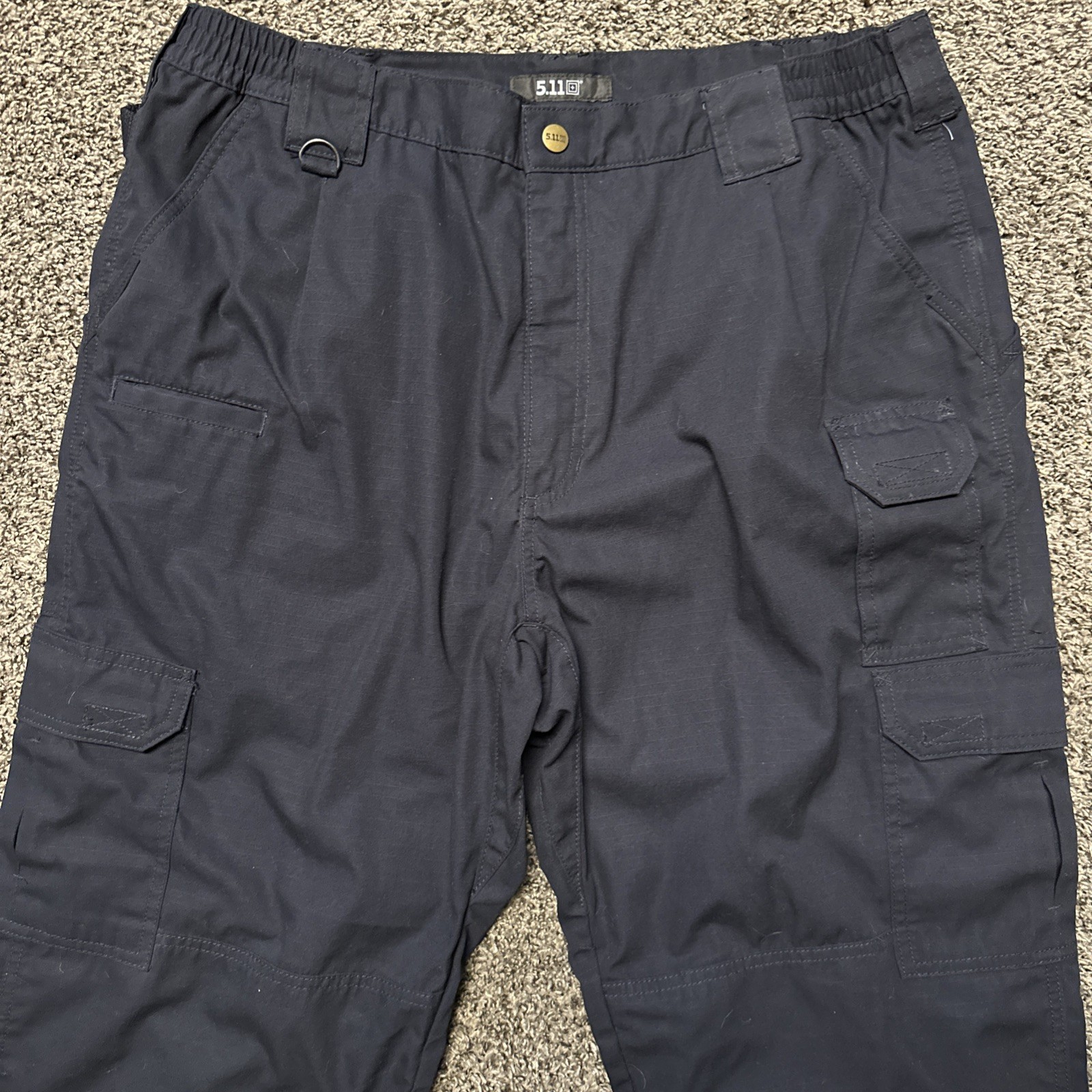 5.11 Tactical Stryke Pants Men 40×32 Black Poly Cotton Outdoors Ripstop Utility
