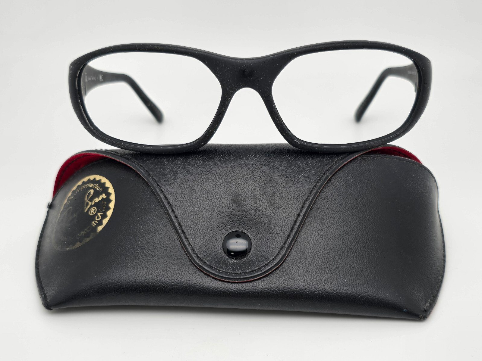 Ray-Ban RB2016 W2578 Daddy-O Matte Rubber Black Sunglasses Frame w/ Case Italy