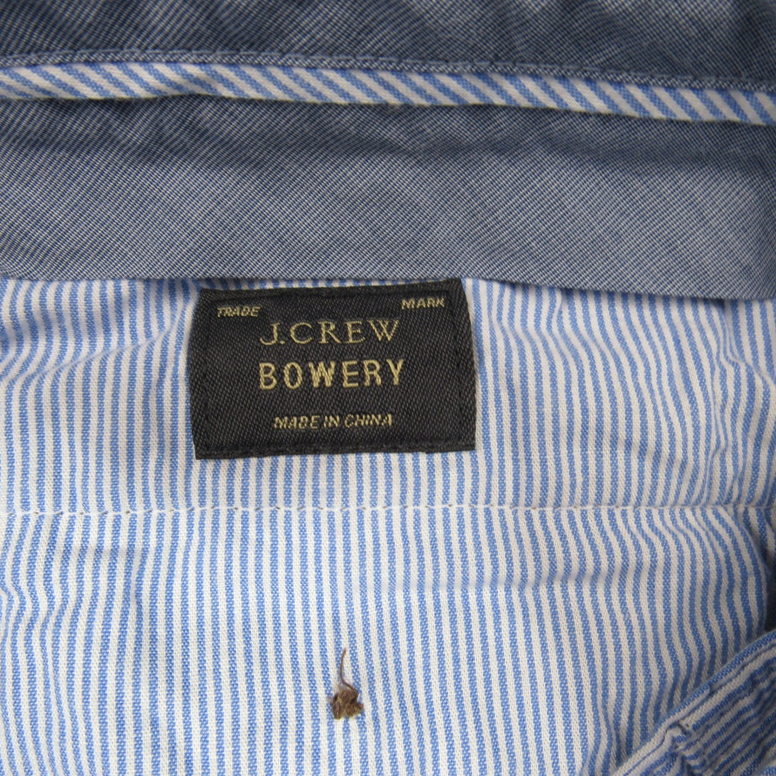 J.Crew Bowery Slim Baird McNutt Irish Linen Blue Herringbone Pants Mens 34×32