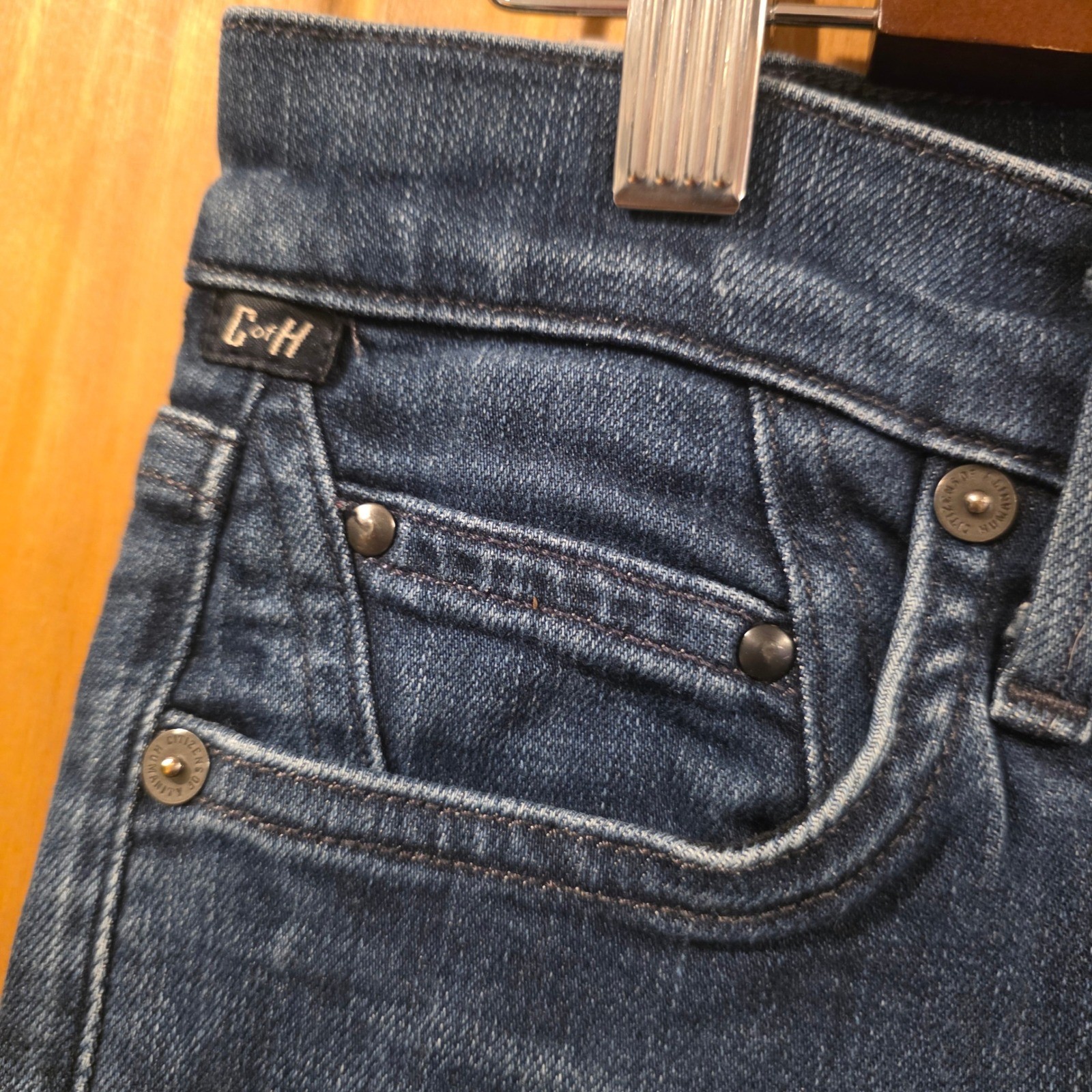 Citizens of Humanity Rocket Jeans Womens Size 28 Blue Excellent High Rise Skinny