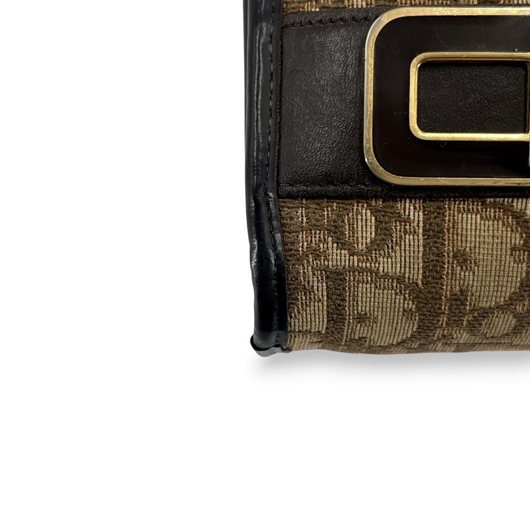 Christian Dior Bag Dior CD Logo Trotter 2way One Shoulder Clutch