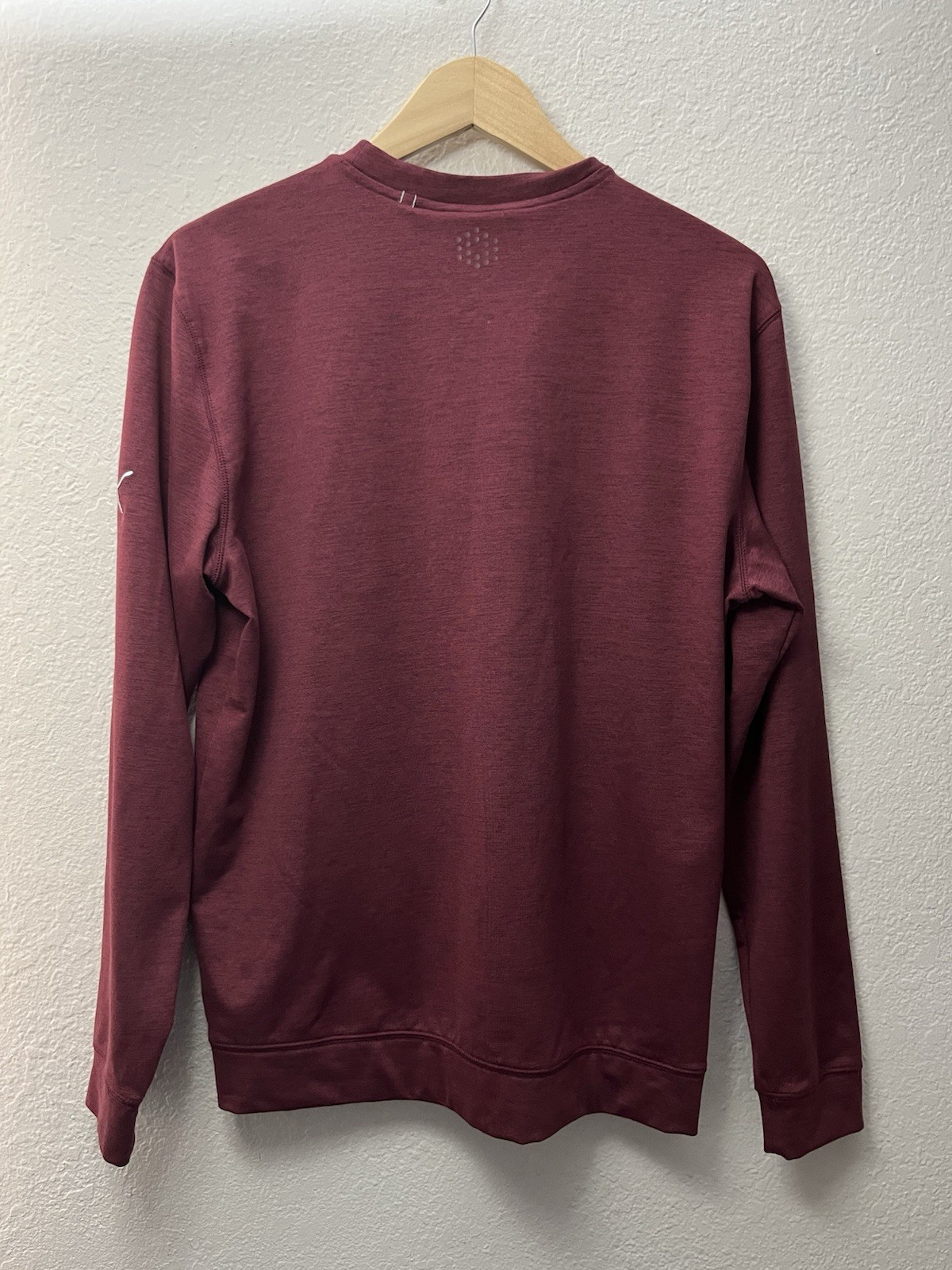 Puma Cobra Golf Crewneck Sweater Men Medium Pebble Beach Pro-Am Red Performance