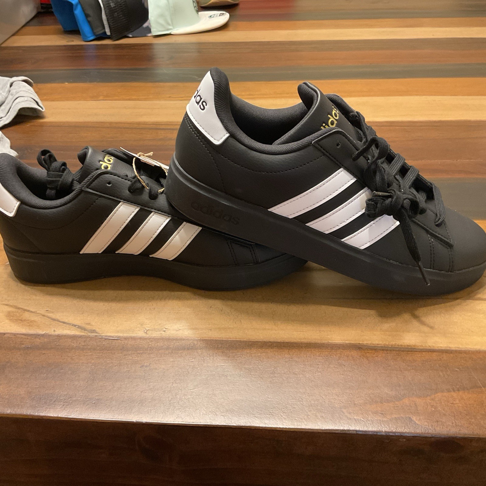 Adidas Grand Court 2.0 “Core Black / Cloud White” Men’s Size 9