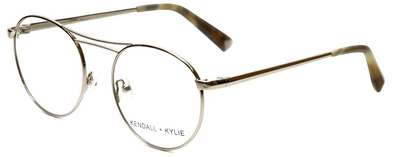 Kendall + Kylie Designer Reading Glasses Nikki KKO131-718 in Light Gold 50mm