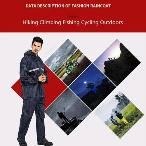 Rain Suit for Men Women Jackets Pant Gear Raincoat Waterproof motorcycle