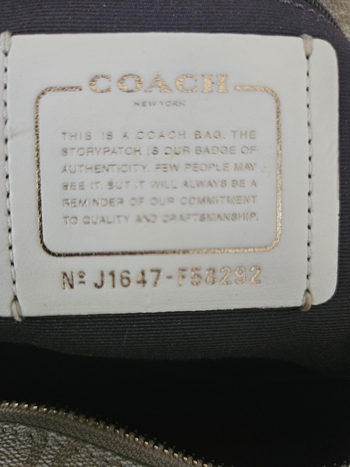 Coach Large B1747- F366