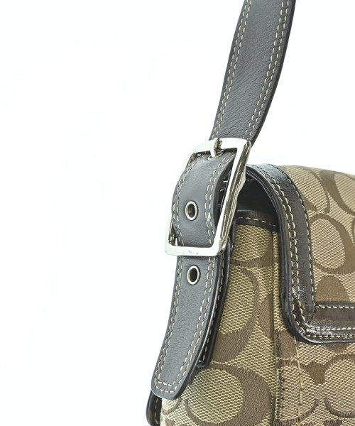 COACH Shoulder Bags BeigexBrown(Patterned) 2200691181103