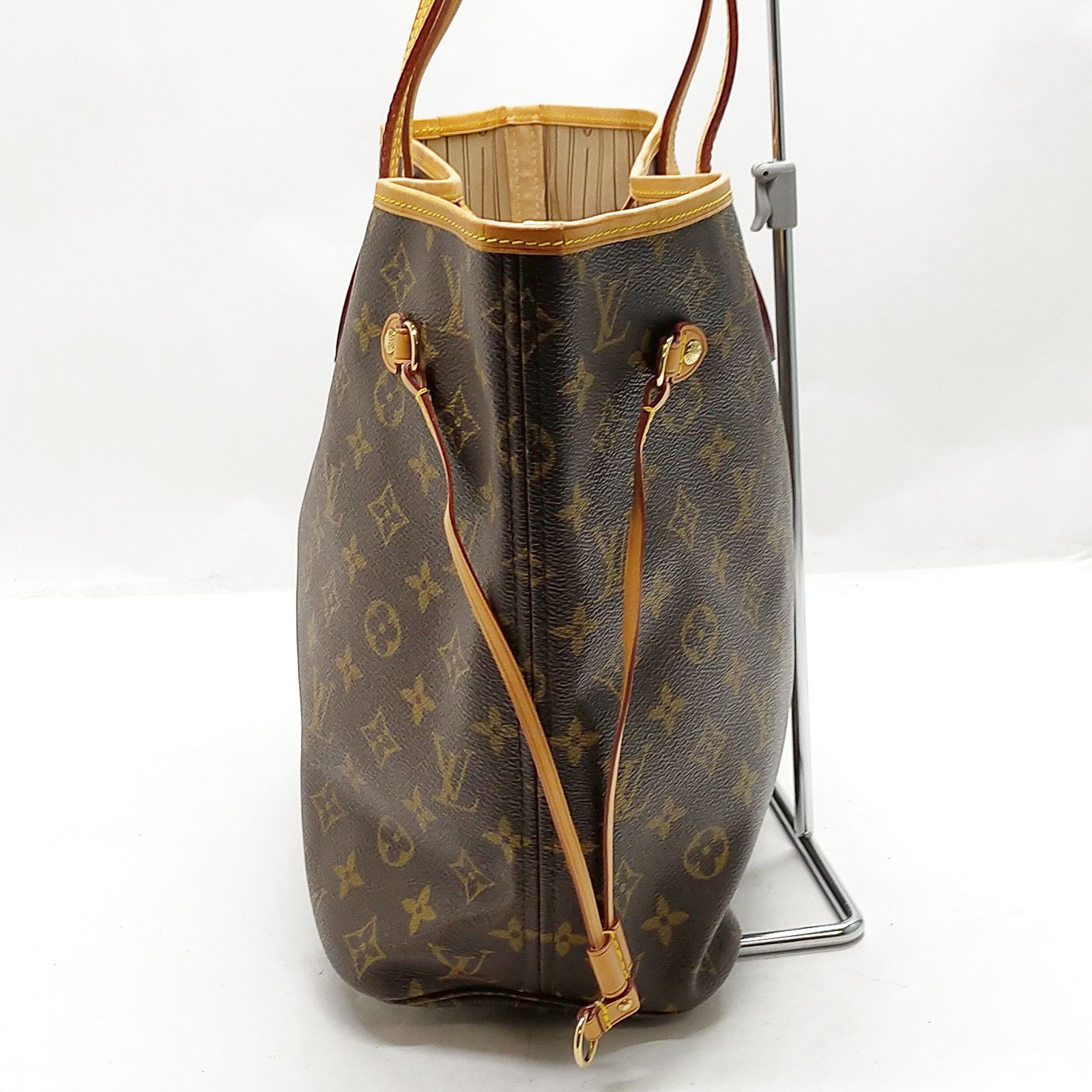 Louis Vuitton LV Tote Bag Neverfull MM Brown Monogram 3279896