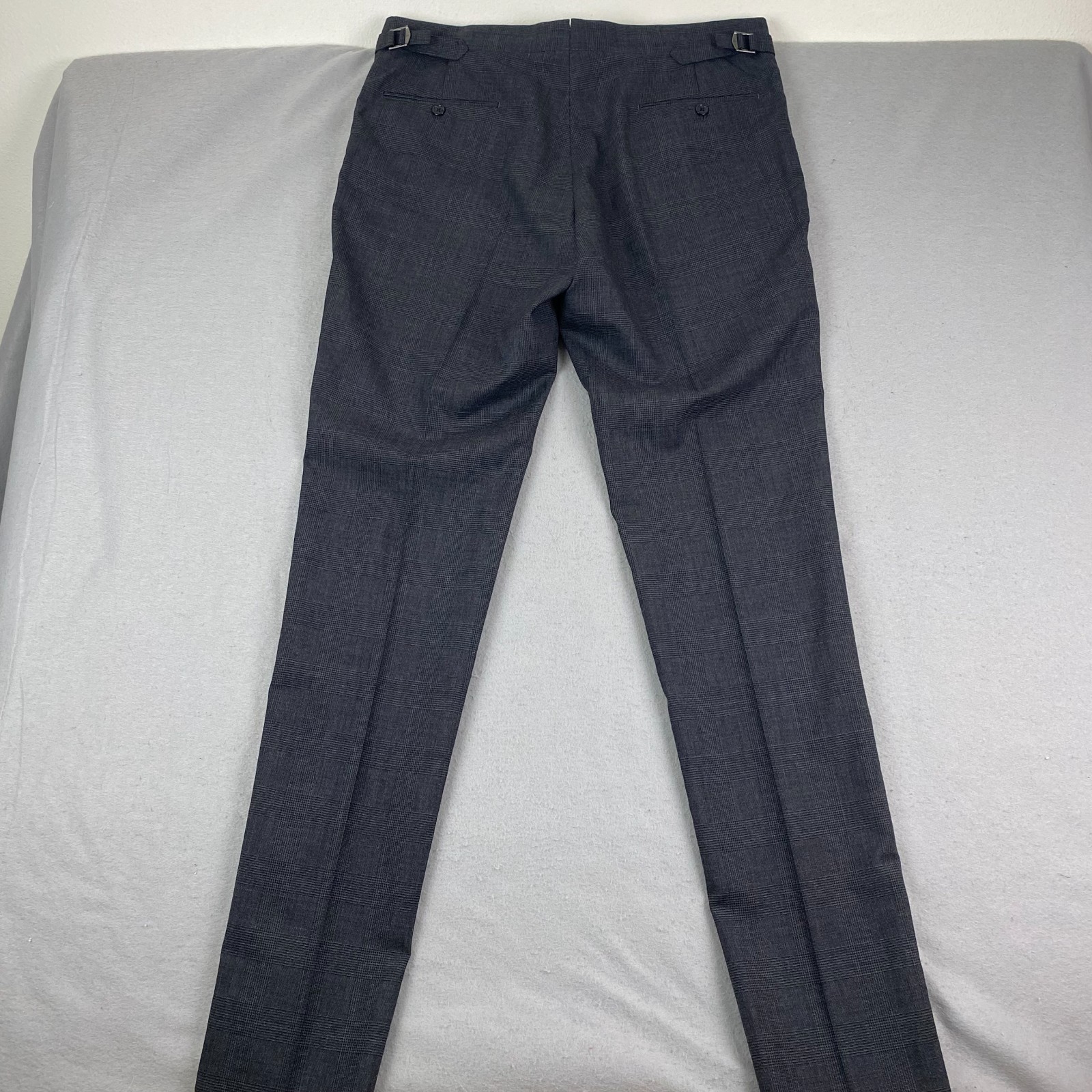 Ralph Lauren Polo Pants Mens 36 Dress Trouser Italy unhemmed side pull