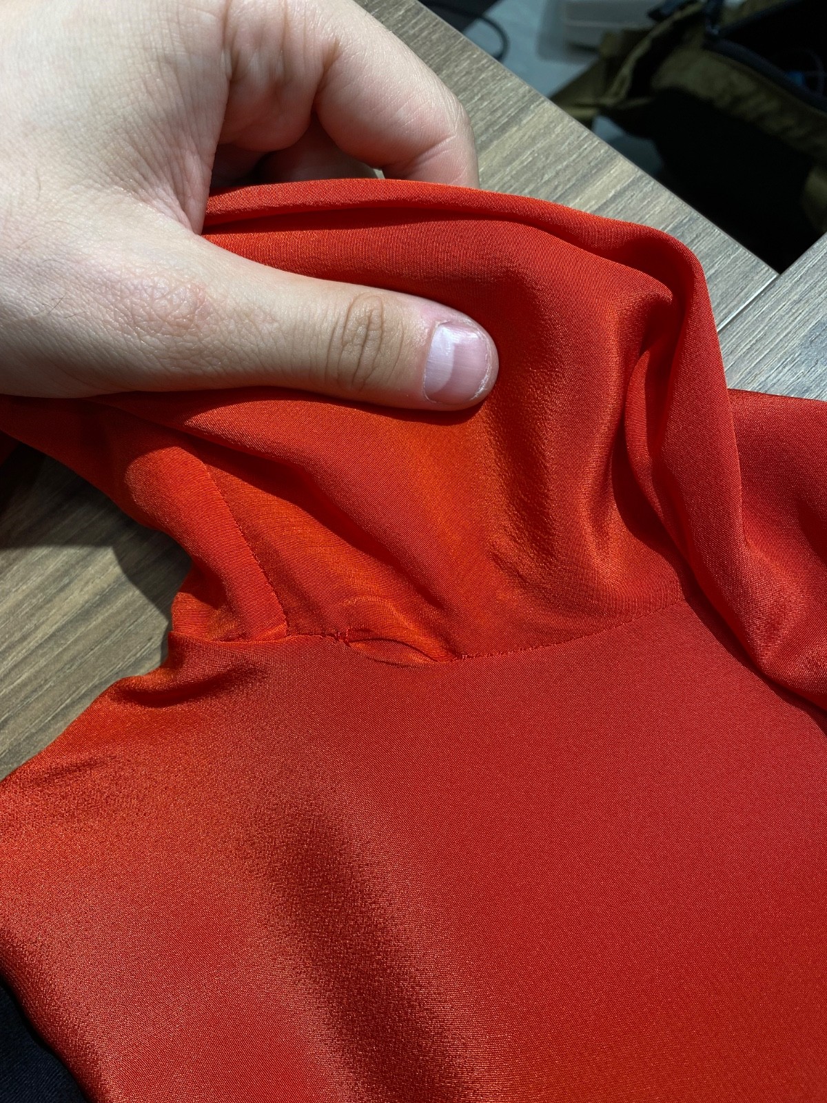 Rare vintage Miu Miu Red Silk Dress Size 40