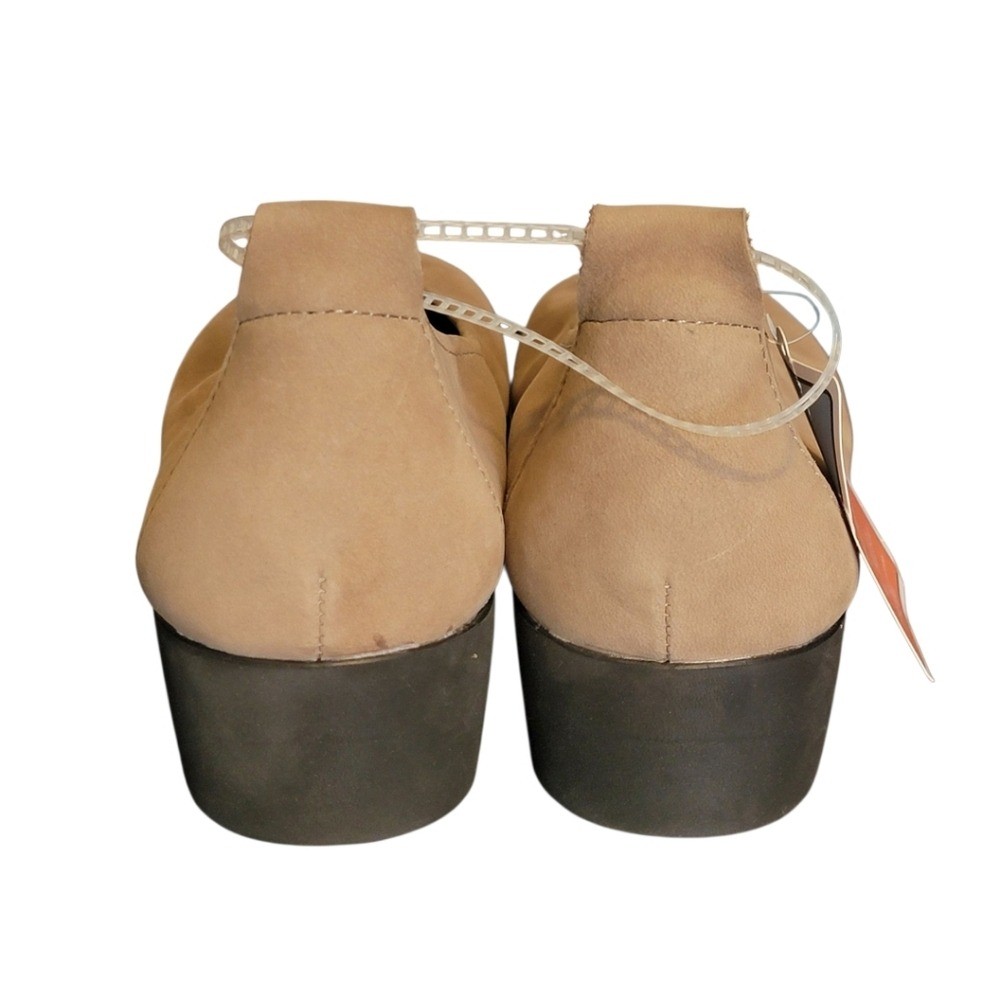 NEW AETREX Brianna Ballet Flat in Tan Beige 39, US 8.5