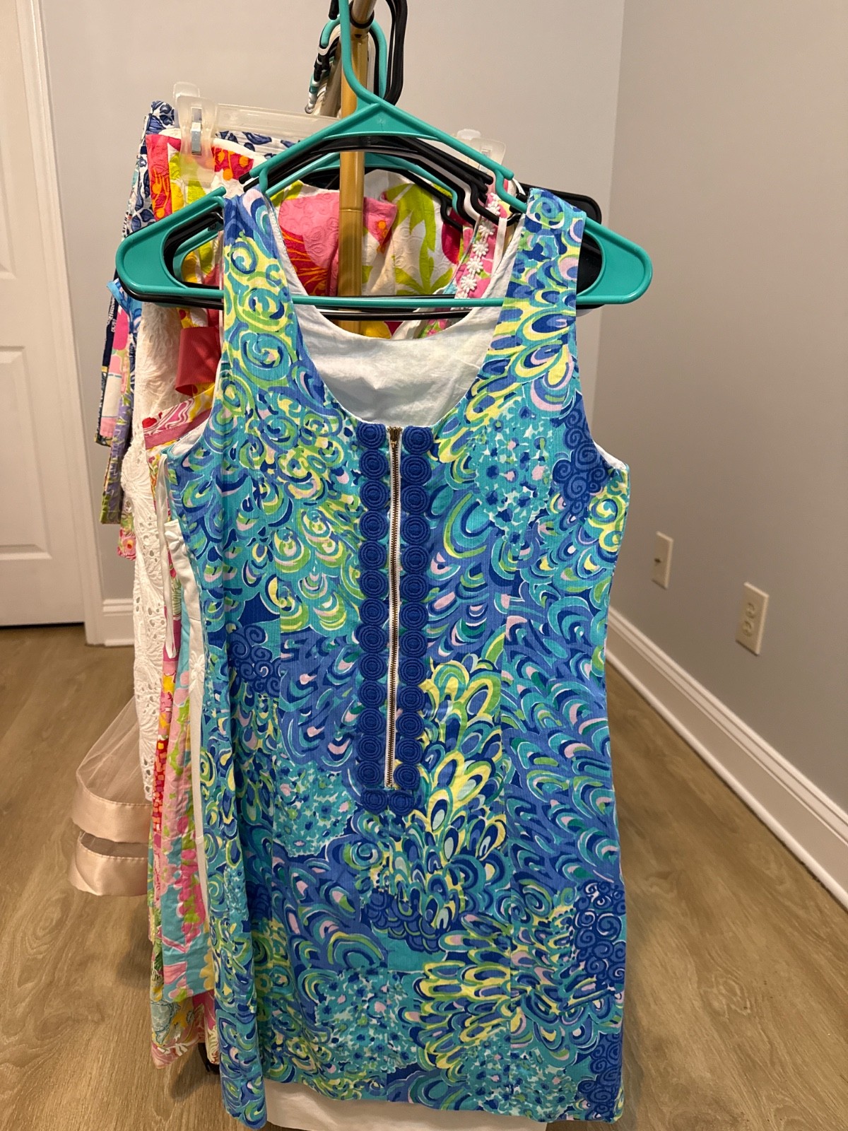 lilly pulitzer shift dress size 0