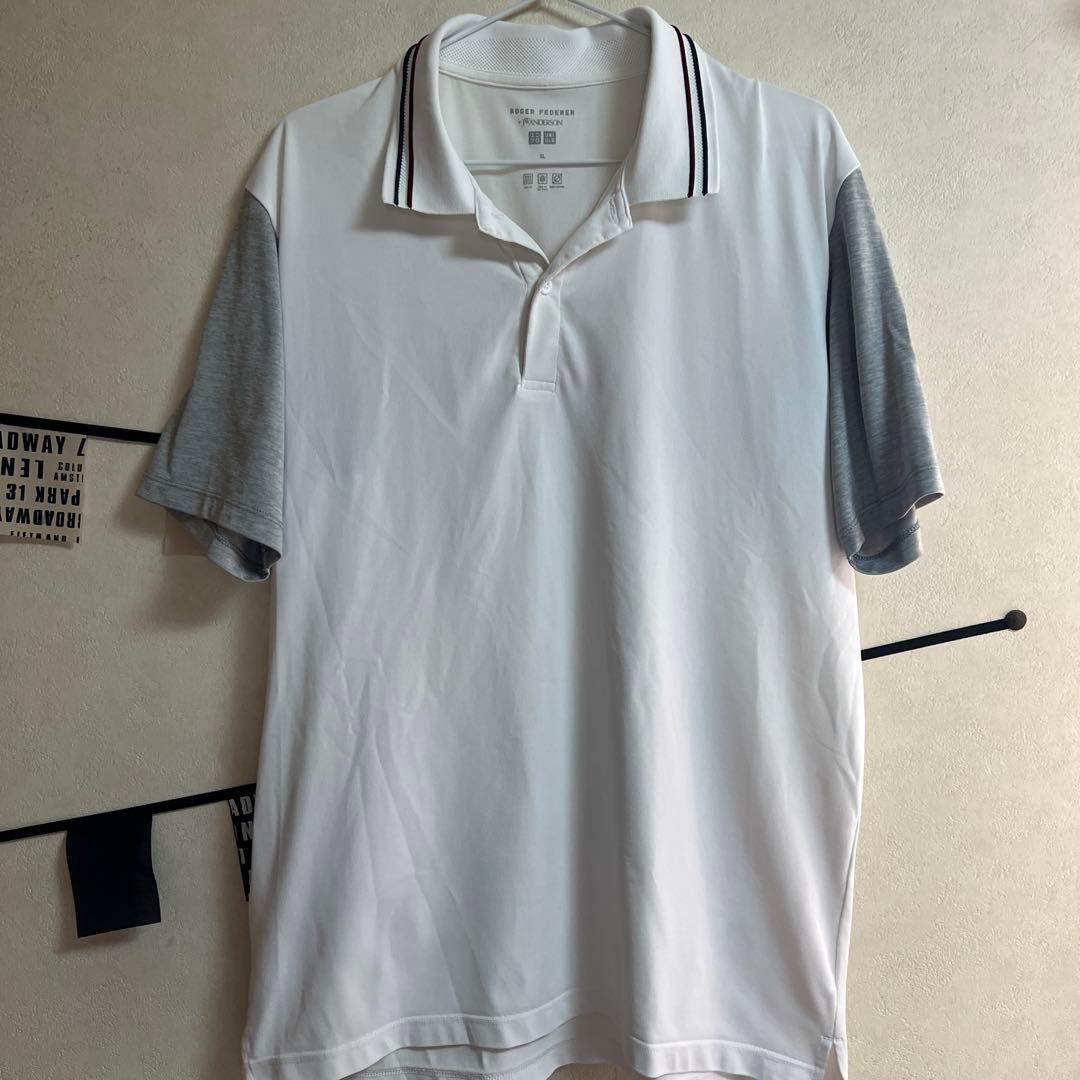 UNIQLO x Roger Federer x JW Anderson Dry EX Polo Shirt XL Rare