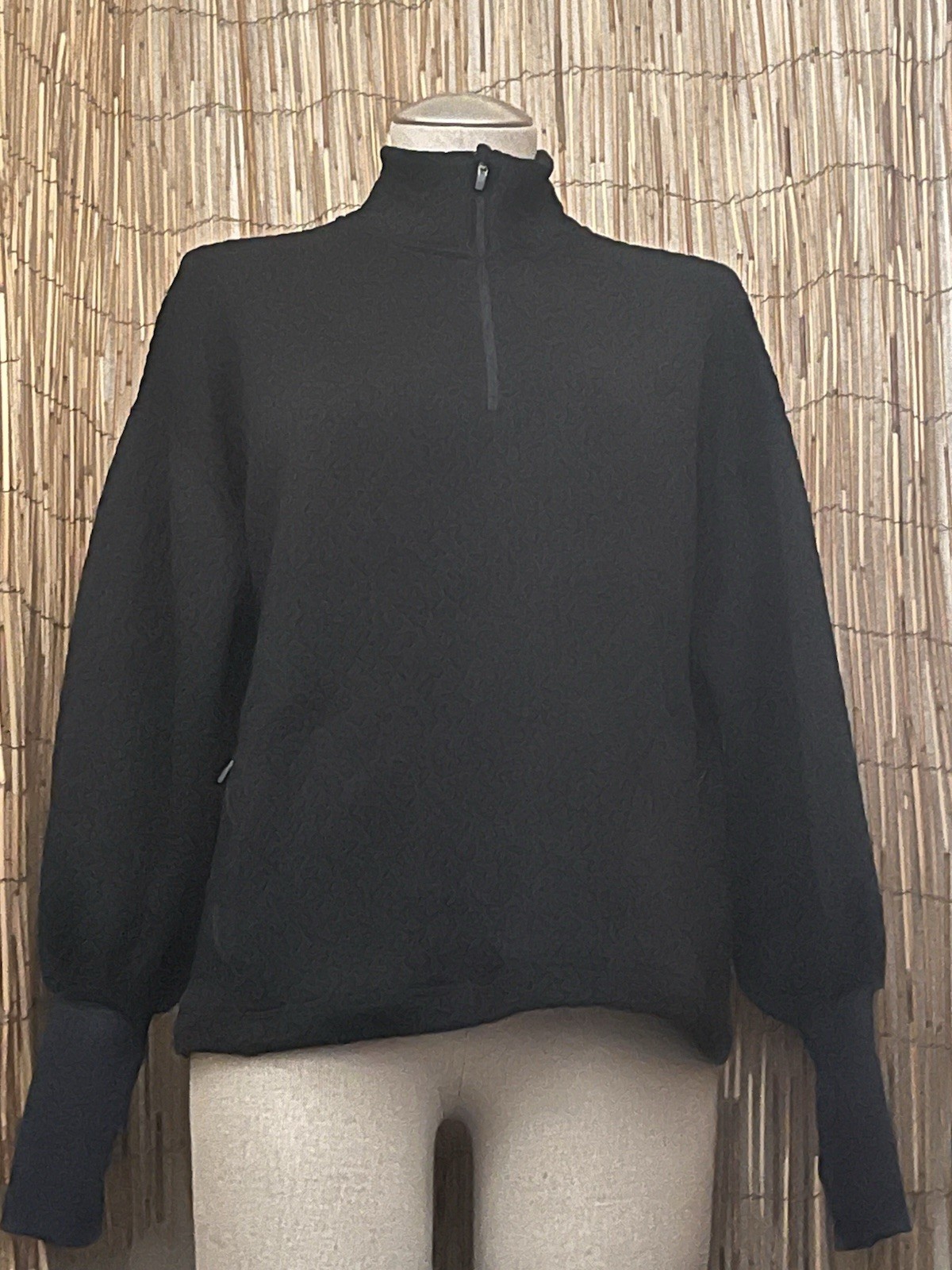 Sweaty Betty Ladies 1/4 Zip Pullover-Size XS-100% Polyamide