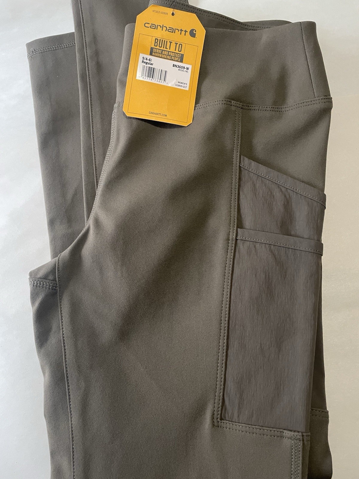 Carhartt Force Fitted Lightweight Utility Legging – BN3609-W Tarmac S (4-6) Reg.