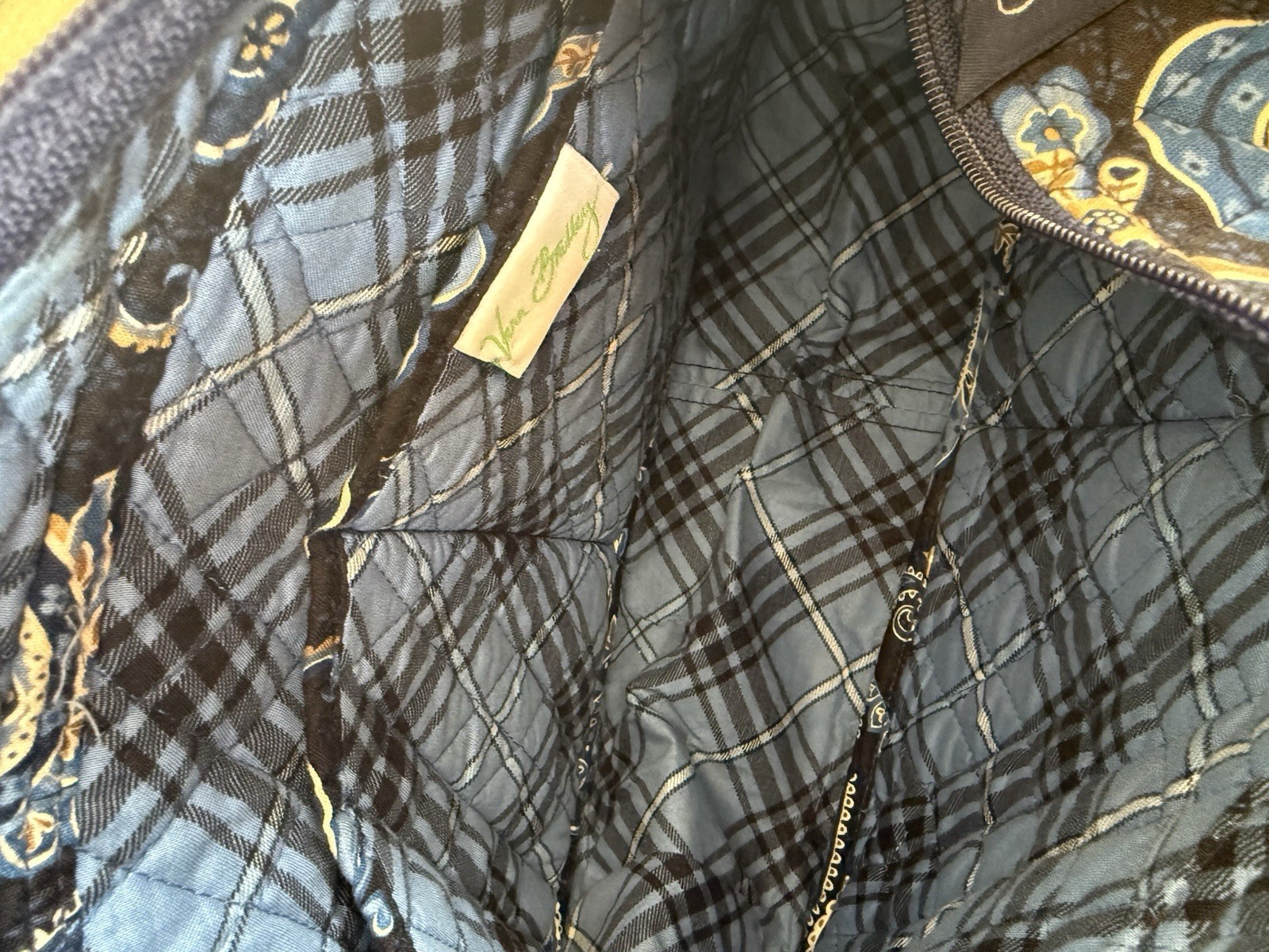 Vera Bradley Cargo Sling Windsor Blue Retired Vintage EUC