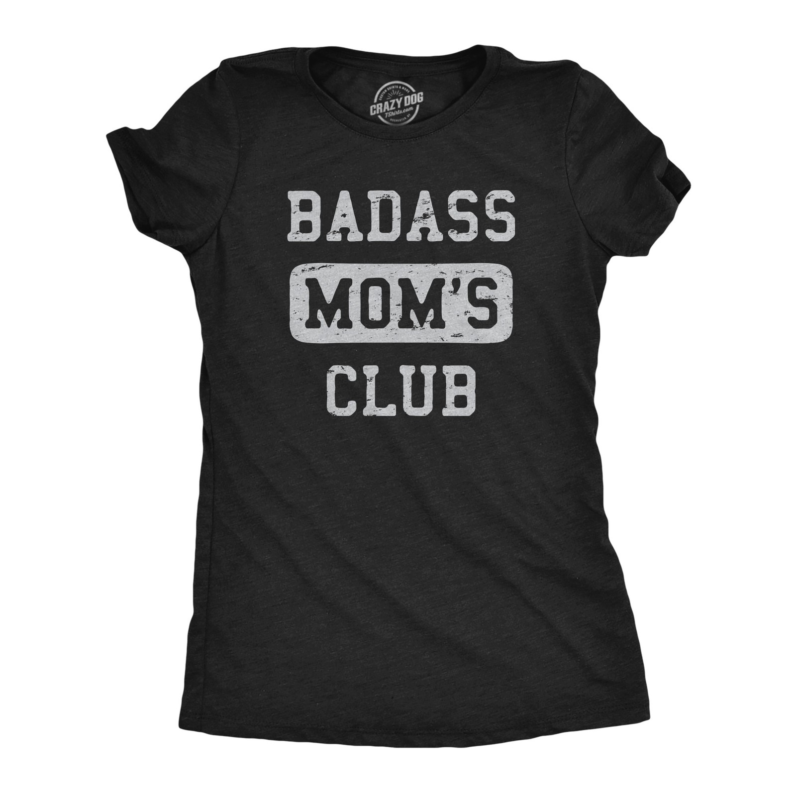 Womens Badass Moms Club T Shirt Funny Awesome Mothers Day Gift Tee for Ladies