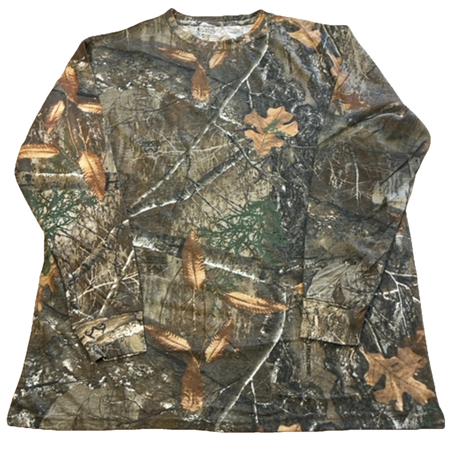 Red Head XXL Camouflage Long Sleeve Realtree T-Shirt Cotton Polyester Blend
