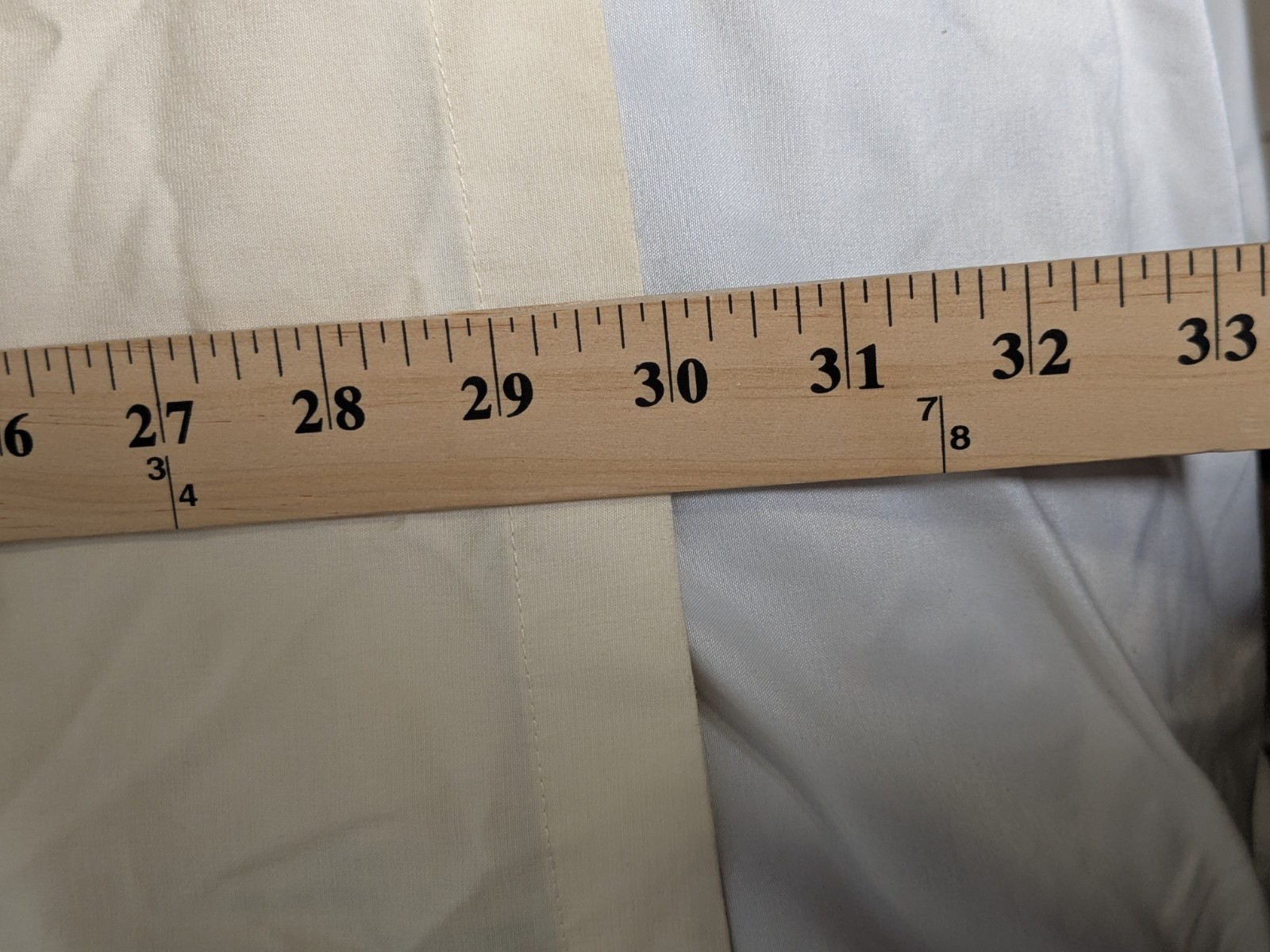 Cafe’ Luna Beige Button Down Short Sleeve Shirt Size Medium