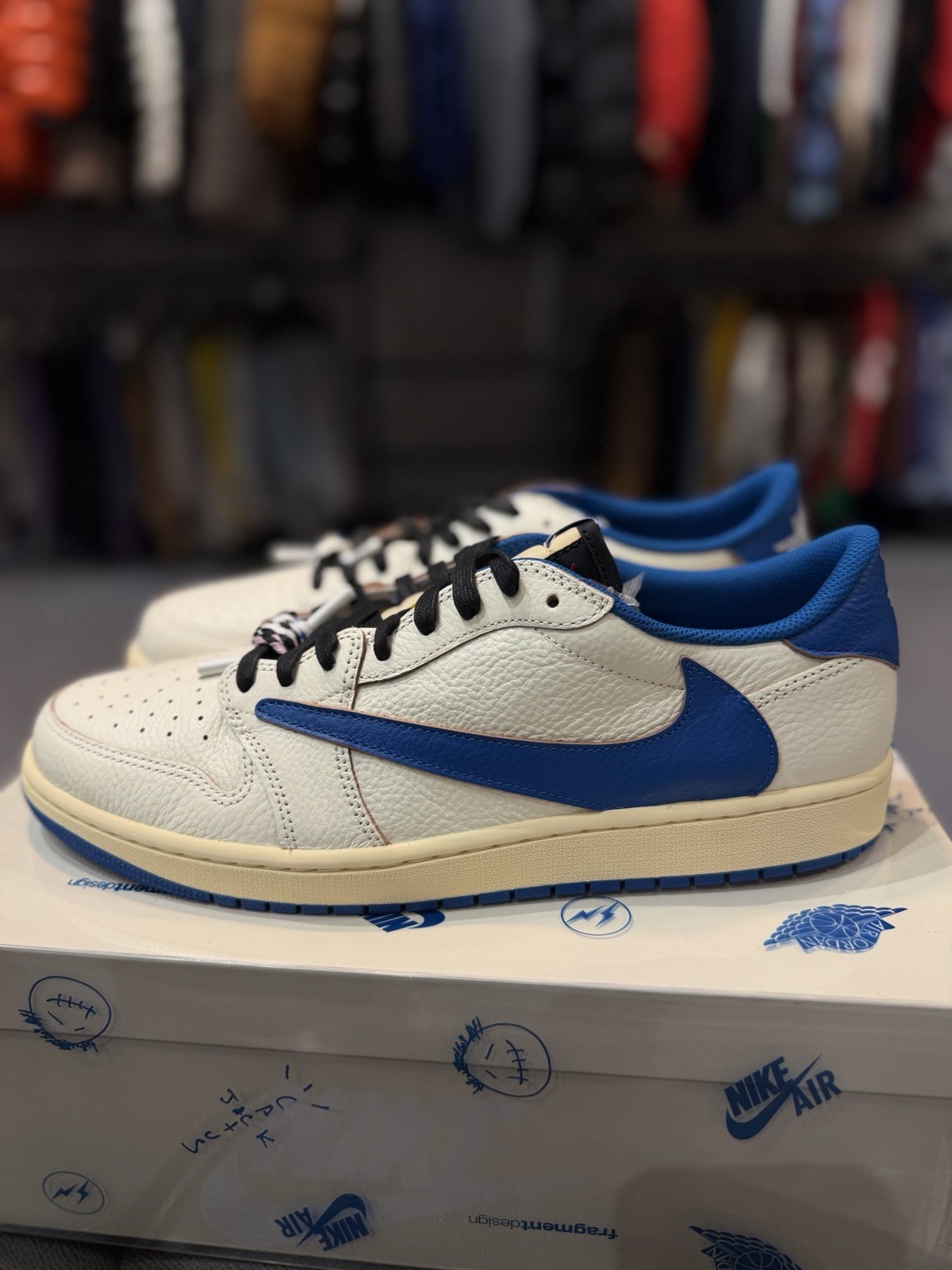 Size 13 – Fragment Design x Travis Scott x Air Jordan 1 Retro (DM7866 104)
