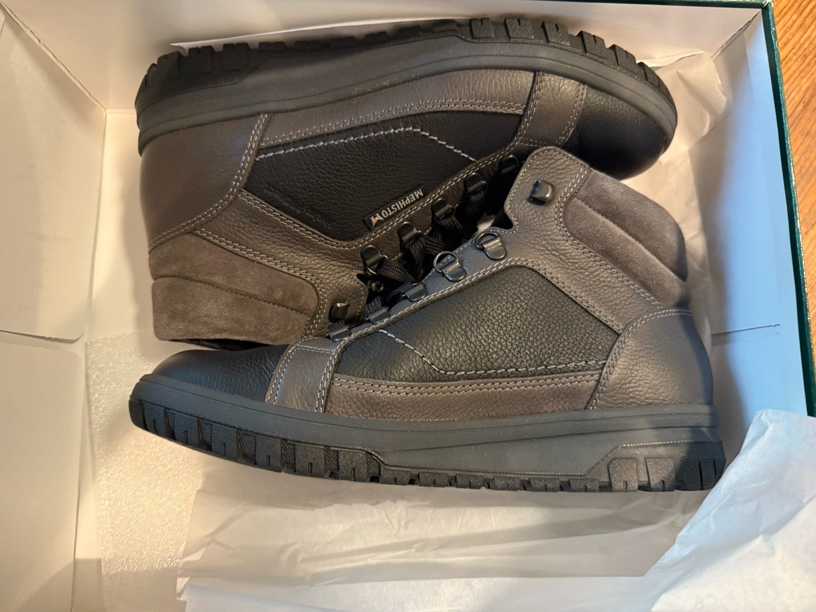 Mephisto Pitt Black Nevada (US Men’s 8.5) D (M)