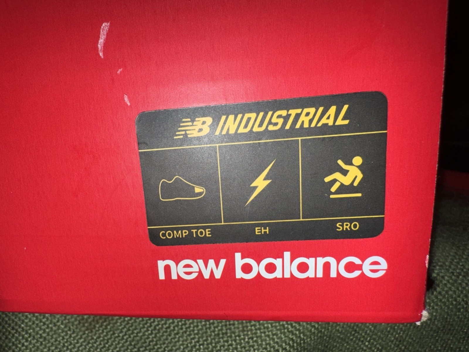 NB industrial New Balance toe Protect Size 9.5