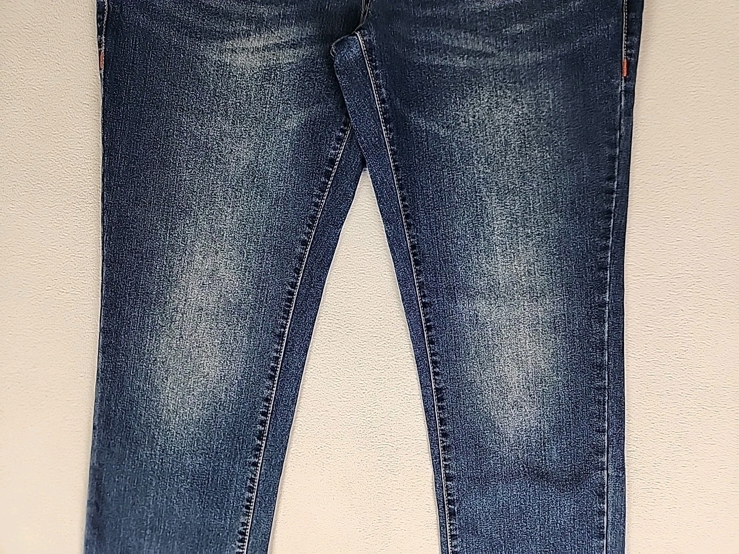 True Religion Geno Relaxed Slim Straight Leg Denim Jeans 33X32 Men’s Blue Flap