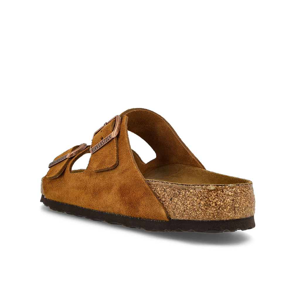 Birkenstock Arizona Suede Leather Mink Sandals Unisex Shoes New w/ Box