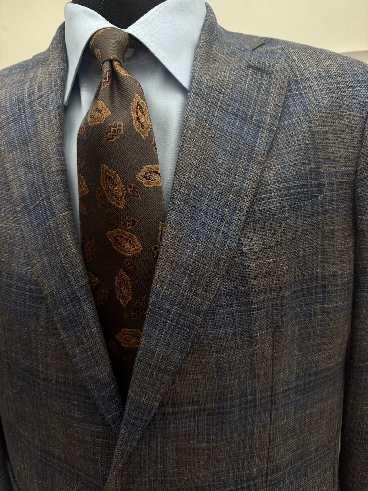 NWT Peter Millar Crown Crafted Dawson Plaid Blazer Jacket Sport Coat 44 R $1295
