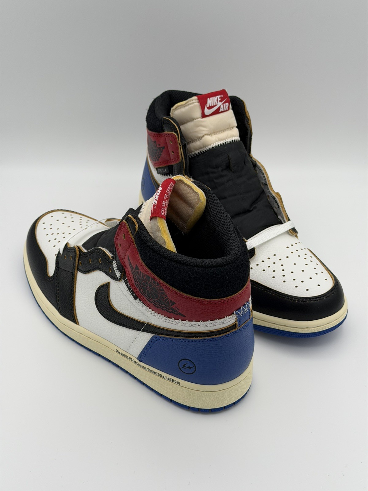 Size 10 – Fragment Design x Union LA x Air Jordan 1 Retro OG High Varsity NEW!!