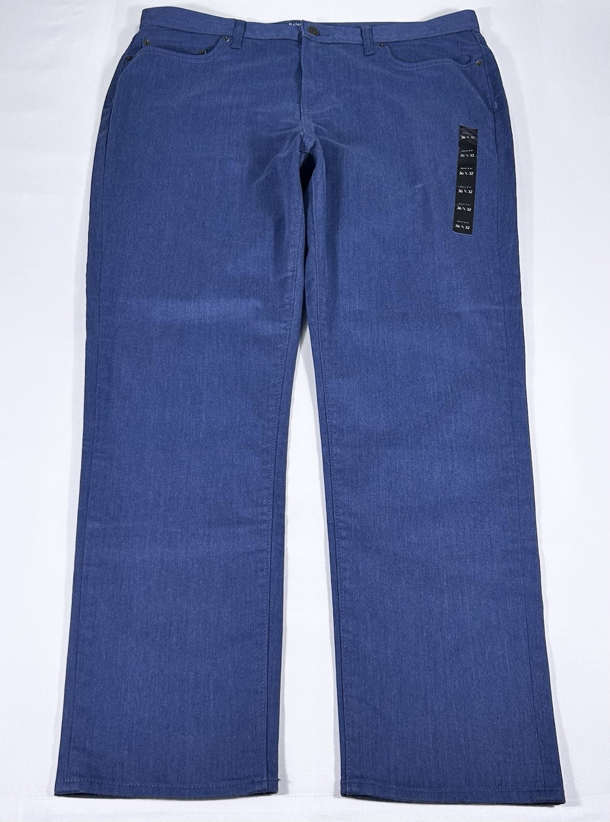 NWT Banana Republic Men’s 36×32 Blue Heather Athletic Fit Travel Jeans (36×31)