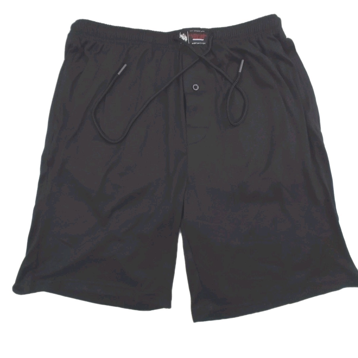 US Polo Assn Gym Shorts Black Medium 32-34 Draw String Elastic Waist Lightweight