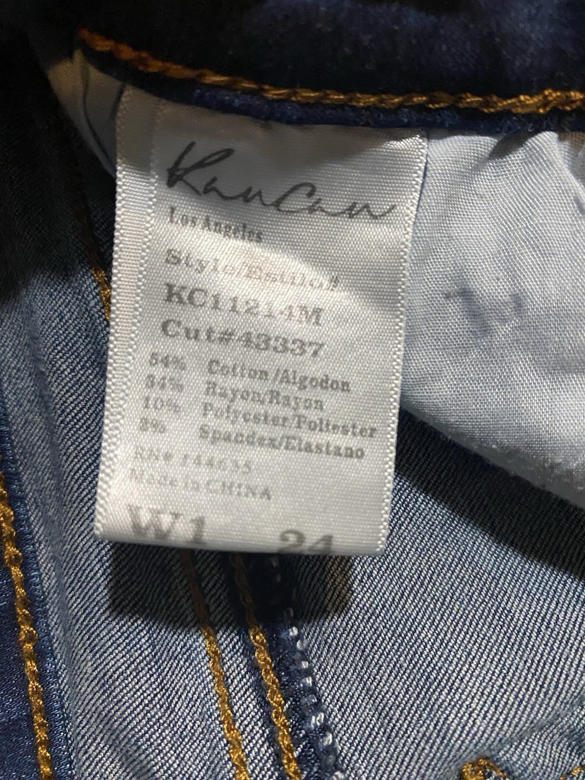 KanCan jeans size 1/24 high Rise Skinny Stretch Denim . No flaws.