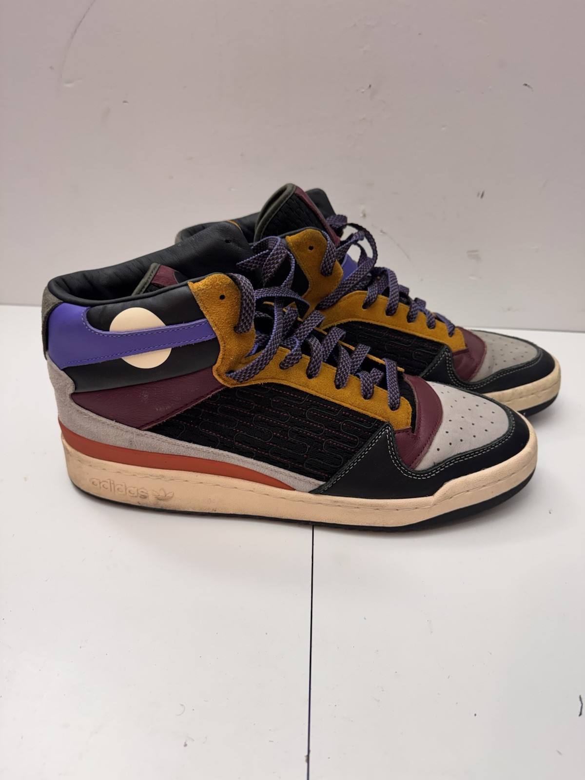 Adidas Forum Mid Patchwork Mens Shoes new sneaker Sz 12.5