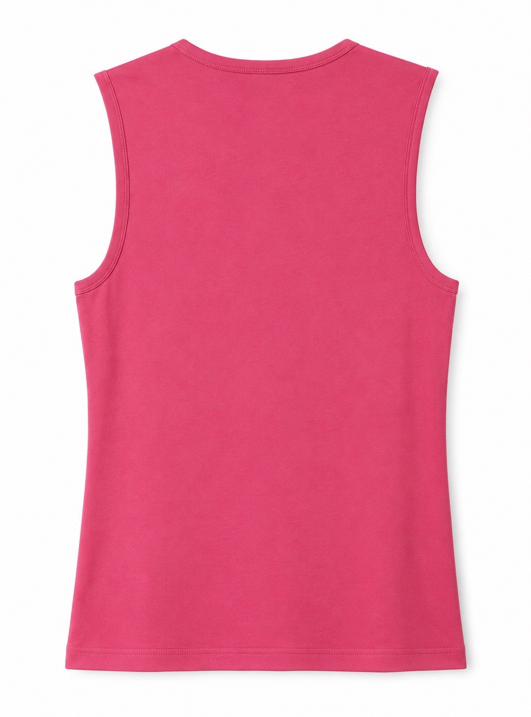 Duluth Trading Women’s Longtail T Tank Top Rib-Knit/Raspberry Sorbet Size Small